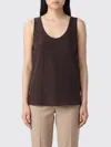 P.a.r.o.s.h Parosh Top Woman . In Brown
