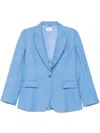 P.a.r.o.s.h . Tailored Single-breasted Blazer With Notched Lapel