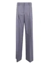 P.a.r.o.s.h Trousers Blacks And Greys In Blue