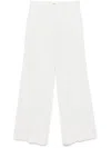 P.a.r.o.s.h Parosh Luxurious Lana Blend Trousers In Brown