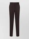 P.a.r.o.s.h Parosh Tailored Brown Linen Pants