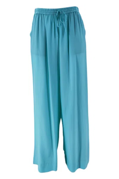 P.a.r.o.s.h Parosh Trousers Turquoise