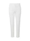P.a.r.o.s.h . Lillie Pressed-crease Wide-leg Pants In White