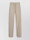 P.a.r.o.s.h Parosh Straight-leg Trousers With High Waist And Polished Draping