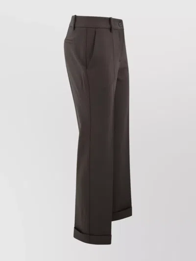 P.a.r.o.s.h Trousers With Back And Side Pockets