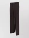 P.a.r.o.s.h Trousers With Belt Loops And Pockets In Black