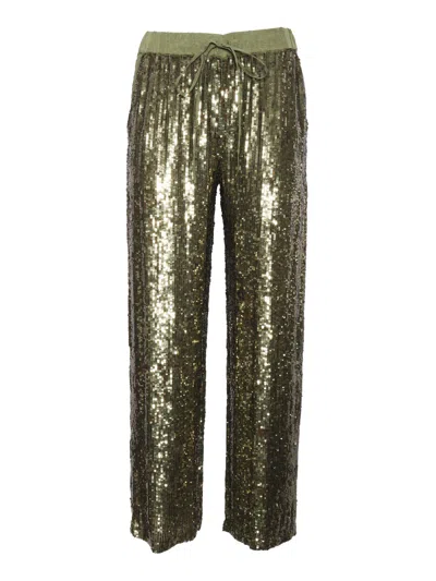 P.A.R.O.S.H TROUSERS WITH SEQUINS