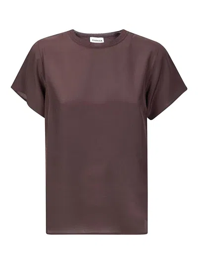 P.a.r.o.s.h T-shirt In Brown
