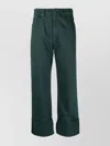 P.a.r.o.s.h Turn-up Cuffs Straight-leg Jeans