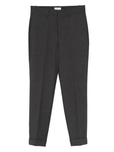 P.a.r.o.s.h Turn-up-cuffs Trousers In Gray