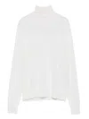 P.a.r.o.s.h Turtleneck Jumper In White