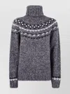 P.a.r.o.s.h Parosh Moline` Turtle Neck Sweater In Gray