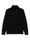 P.a.r.o.s.h Turtleneck Long-sleeve Sweater In Black