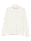 P.a.r.o.s.h Turtleneck Long-sleeve Sweater In Neutral
