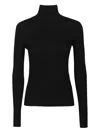 P.a.r.o.s.h Turtleneck Sweater In Black