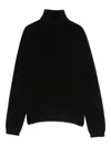P.a.r.o.s.h Turtleneck Sweater In Black