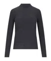 P.a.r.o.s.h Turtleneck Sweater In Black