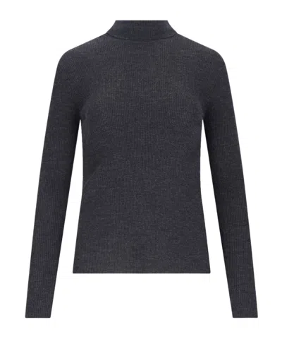 P.a.r.o.s.h Turtleneck Sweater In Black