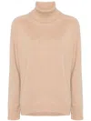 P.a.r.o.s.h Turtleneck Sweater In Brown