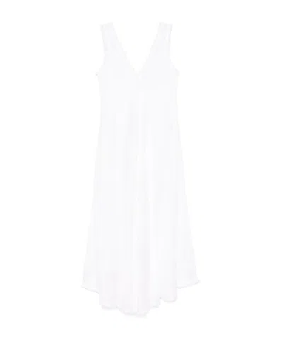 P.a.r.o.s.h V-neck Dress In White