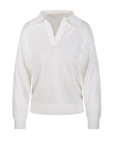 P.A.R.O.S.H V-NECK KNITTED SWEATER