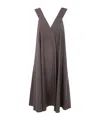 P.A.R.O.S.H V-NECK SLEEVELESS DRESS