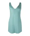 P.a.r.o.s.h Abito Con Scollo A V In Blue