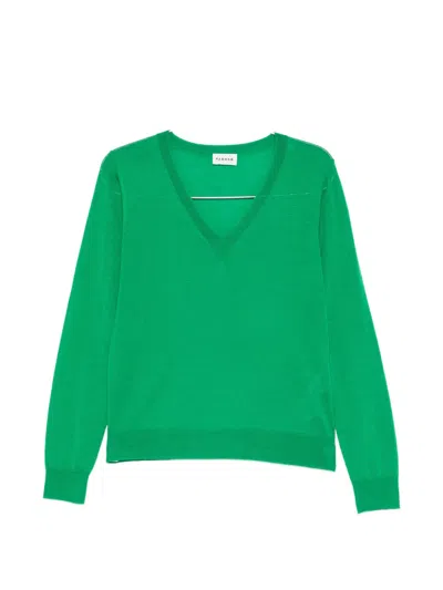 P.a.r.o.s.h V-neck Sweater In Green