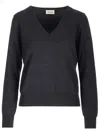 P.a.r.o.s.h V-neck Sweater In Grey