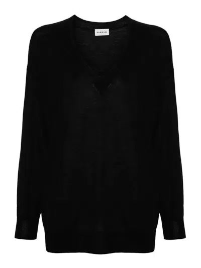 P.a.r.o.s.h V-neck Cashmere Jumper In Blue