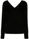 P.a.r.o.s.h Black Lime Sweater In Schwarz