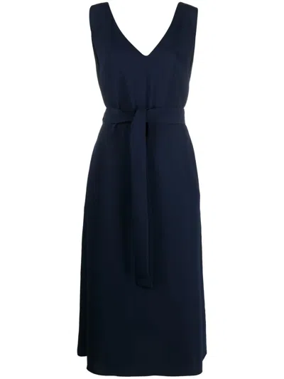 P.a.r.o.s.h V-neck Dress In Blu