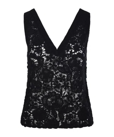 P.a.r.o.s.h V-neck Vest In Black
