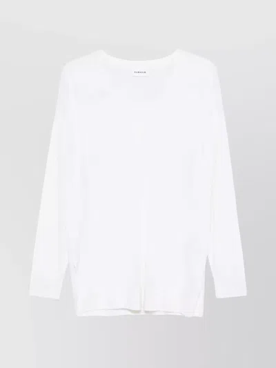 P.a.r.o.s.h V-neckline Knitwear Long Sleeves In White