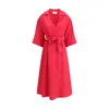 P.a.r.o.s.h P. A.r. O.s. H. V-neckline Midi Women's Dress