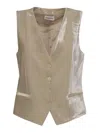 P.a.r.o.s.h Vest In Beige