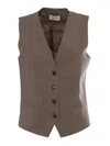 P.a.r.o.s.h Vest In Gray
