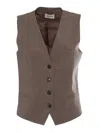 P.a.r.o.s.h Vest In Grey