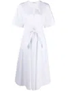 P.a.r.o.s.h Canyox Belted Maxi Dress