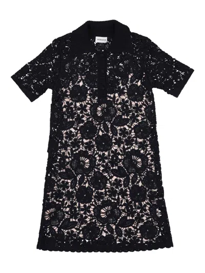 P.A.R.O.S.H VESTIDO CORTO - AZUL