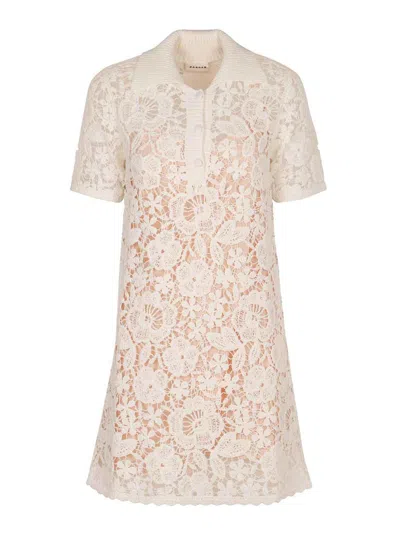P.A.R.O.S.H COPPER COTTON MINI DRESS