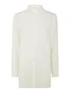 P.a.r.o.s.h P. A.r. O.s. H. Silk Chemisier In White