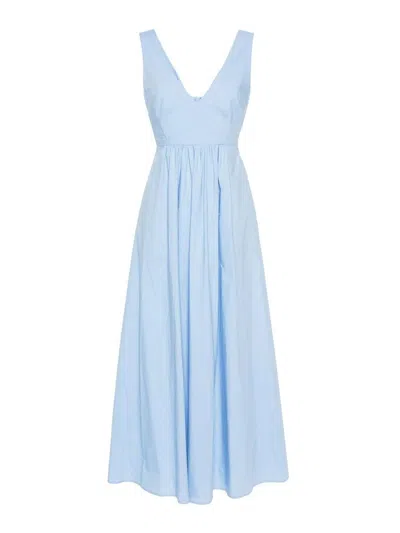 P.a.r.o.s.h Canyon Dress In Light Blue