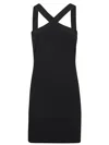 P.a.r.o.s.h Parosh Viscose Blend Dress In Black
