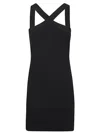P.a.r.o.s.h Parosh Viscose Blend Dress In Black