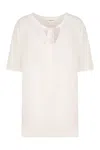 P.a.r.o.s.h Parosh Viscose Top In White