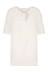 P.a.r.o.s.h Parosh Viscose Top In White
