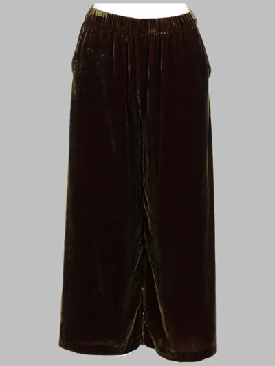 P.a.r.o.s.h . Viscose-silk Blend Trousers In Multi