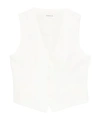 P.a.r.o.s.h V-neck Button Jacket In White