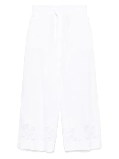 P.A.R.O.S.H WHITE CHOCOLATE PANTS